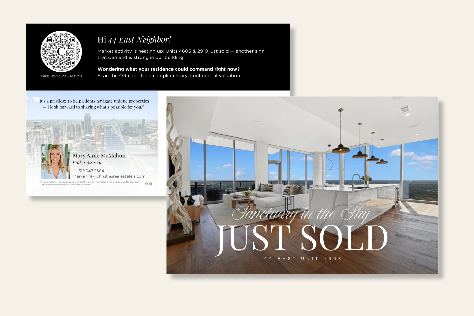 Just Sold Postcard